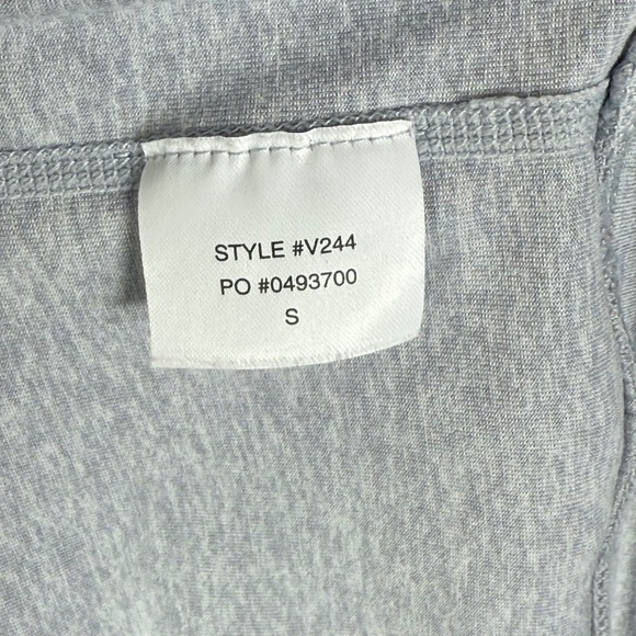 Vuori Mens Ponto Performance Half Zip Hoodie Platinum Heather Size Small - Picture 12 of 12